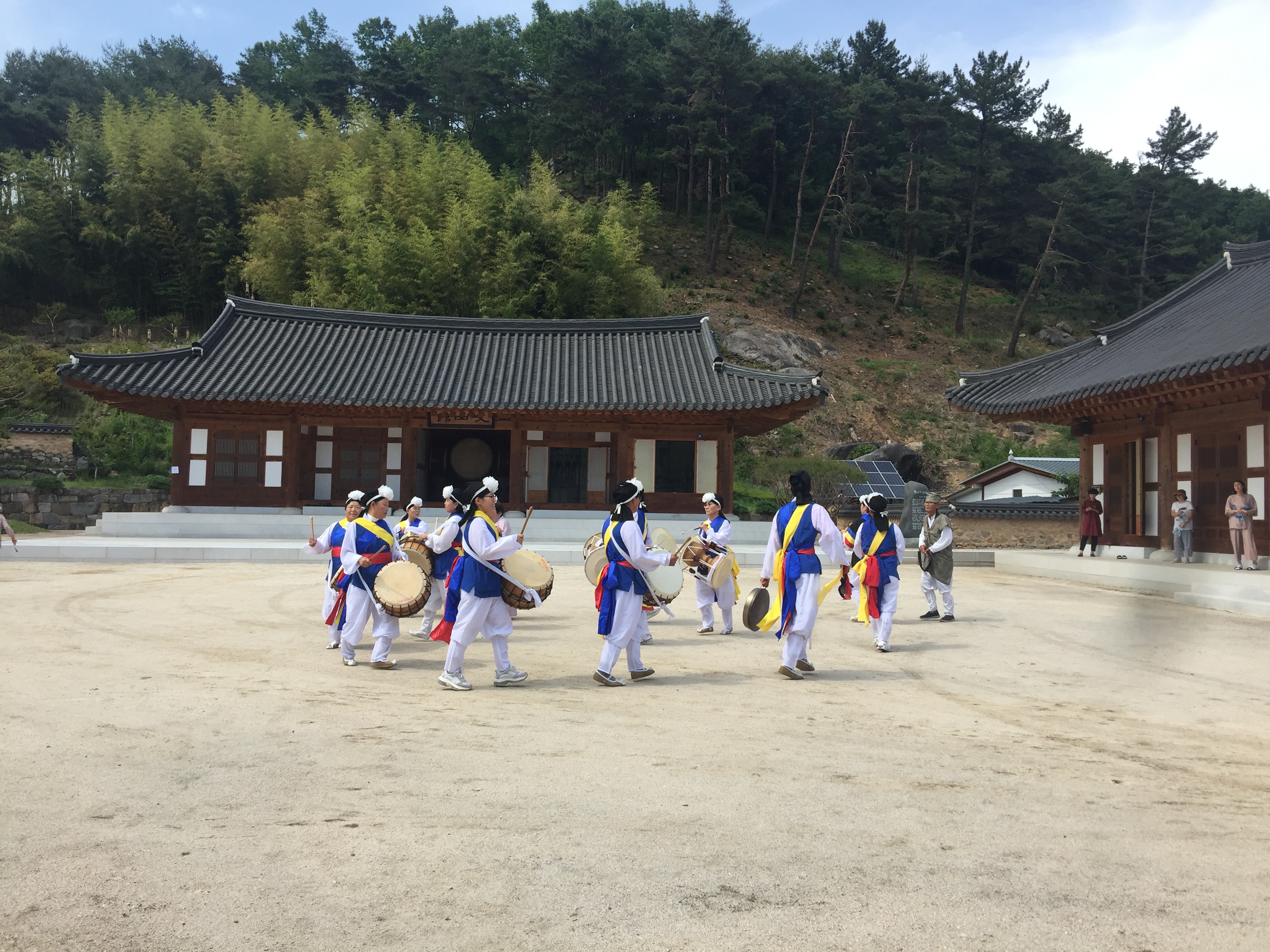 삼장면 풍물단 공연 1