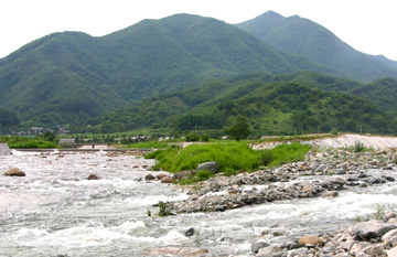 智异山两端水